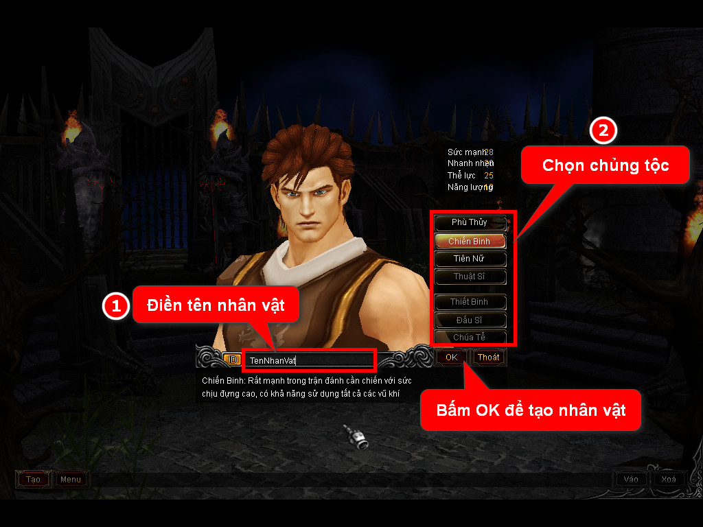 Chức năng chính của Game MU Thần Bí