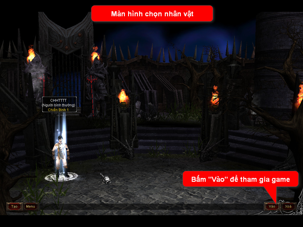 Chức năng chính của Game MU Thần Bí